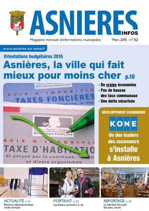 Asnières Infos n°262 Mars 2015
