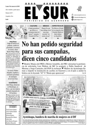 El Sur Lunes 09032015