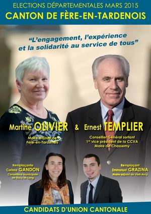 Ernest TEMPLIER et Martine OLIVIER