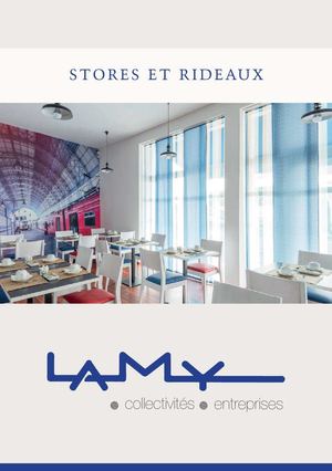 Dépliant Lamy Stores Et Rideaux