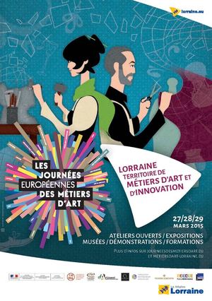 Journées des Métiers d'Art en Lorraine 2015