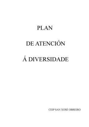 Plan Atención á Diversidade