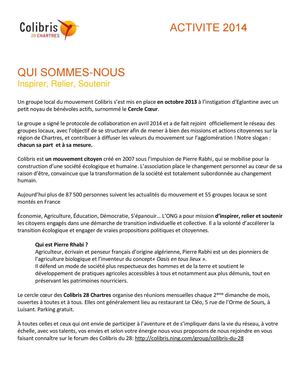 Colibris 28 Chartres 2014