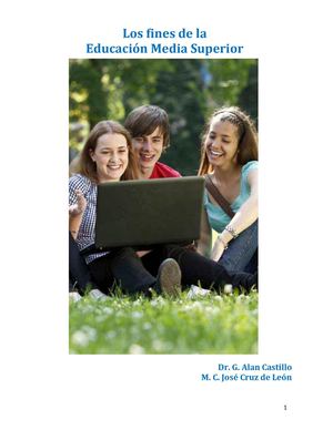 Fines de la Educación Media Superior