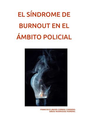 El Síndrome De Burnout En El Ambito Policial