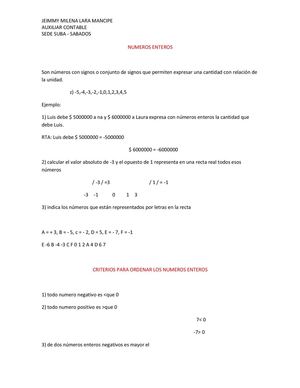 Habilidades Matematicas