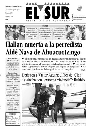 El Sur Miercoles 11032015