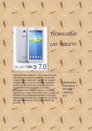 Revista Tecnologia Leonardo Figueroa Y Steven Criollo