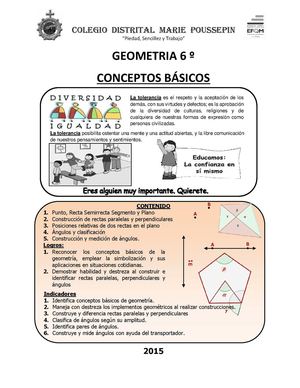 Geometria 6º Ip 2015