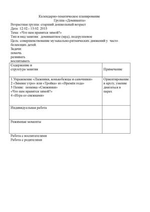 КТП доминанты