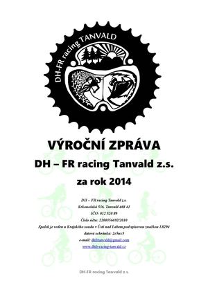 Výroční zpráva DH-FR racing Tanvald