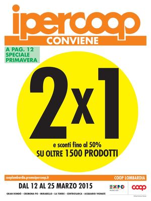 Volantino Iper Coop Lombardia Dal 12 Al 25 Marzo
