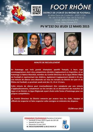 PV 232 du jeudi 12 mars 2015