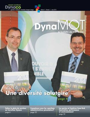 DynaMOT, Volume 5, Numéro 1, Mars 2015