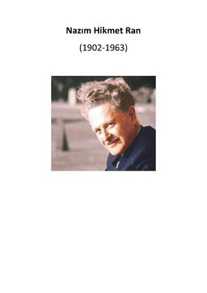 Nazım Hikmet Ran