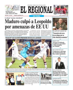 El Regional del Zulia 13-03-2015