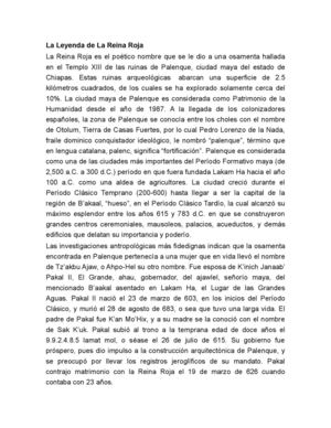 La Leyenda De La Reina Roja