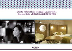 Brochure Hôtel Mercure Angers Centre 2015
