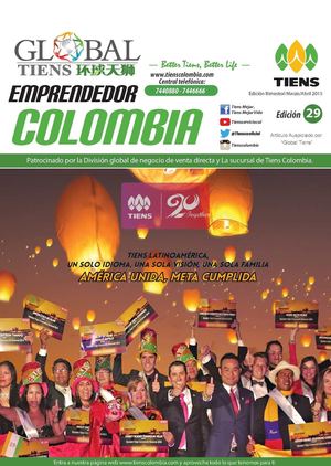 Revista Global TIENS - Marzo/Abril 2015