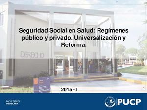 Seguridad Social En Salud
