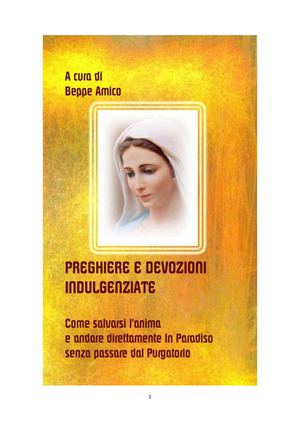 Anteprima Ebook Preghiere Indulgenziate