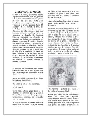 Los Hermanos De Mowgli