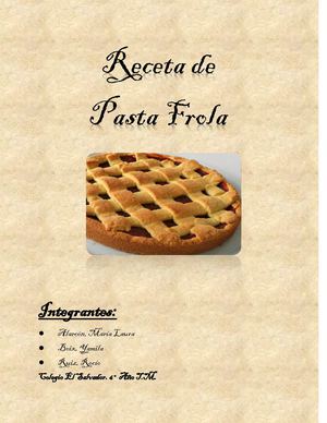 Receta de Pastafrola