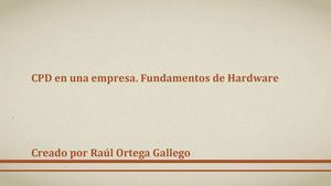 CPD en una empresa FDH