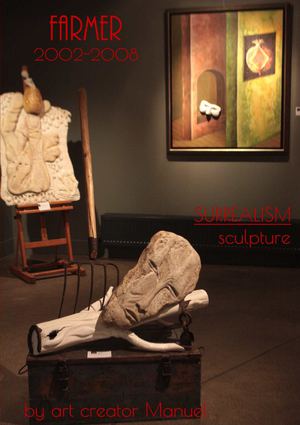 Farmer 2002 2008 Stone Sculpture