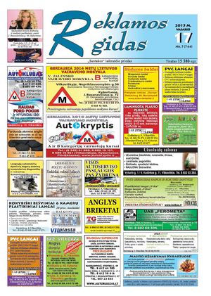 Reklamos Gidas 2015 02 17