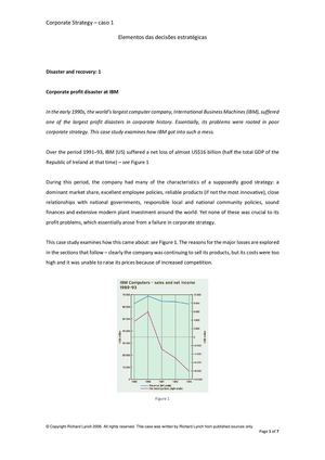 Corporate Strategy Caso 1
