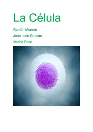 Trabajo De La Célula