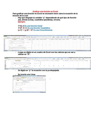 Graficar Una Función En Excel