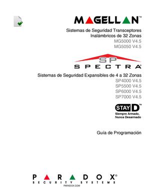 Mg5050 Y Sp4000 Programacion
