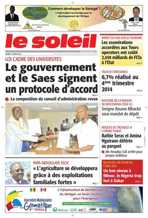 Edition Du 17 Mars 2015