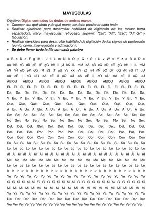 Ejercicio 6 - Mayúsculas