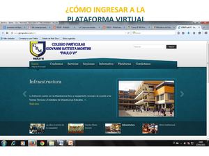 Ingreso Plataforma Virtual