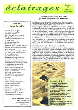 Pas Sur Le Sable Histoire