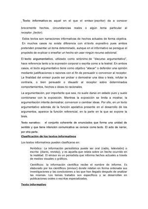 Texto Informativo