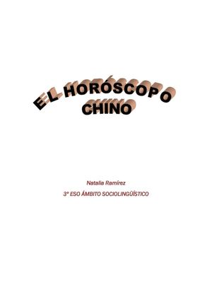 Natalia Zodiacos Chinos