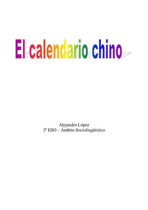 Calendario Alez López