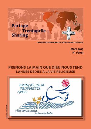 Partage Trentaprile 1 2015 Vie Religieuse
