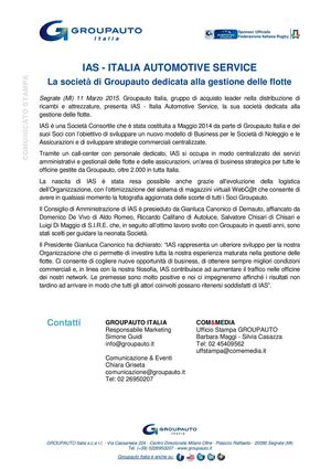 IAS - Italia Automotive Service