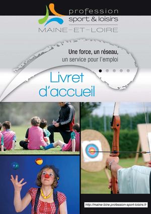 Profession Sport & Loisirs 49 Livret Accueil Salariés Psl 49