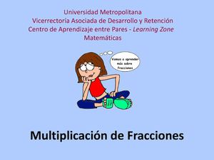 Multiplicación de fracciones