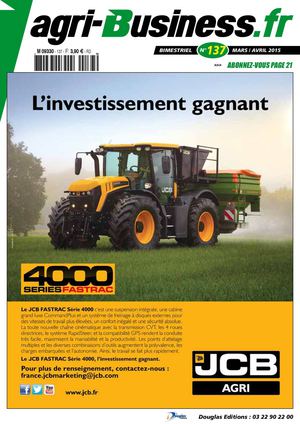 AGRI BUSINESS N°137 - Mars/Avril 2015