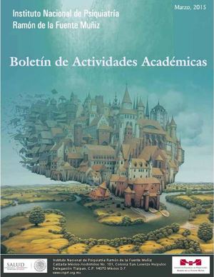 Boletín de Actividades Académicas INPRFM, 18 de marzo