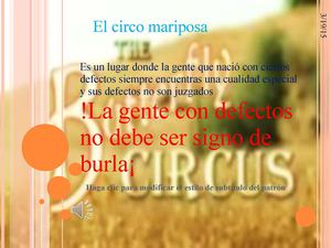 El Circo Mariposa