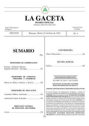 04 Gaceta, Martes 10 De Enero 2012