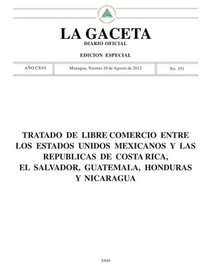 151 Gaceta, Viernes 10 De Agosto 2012